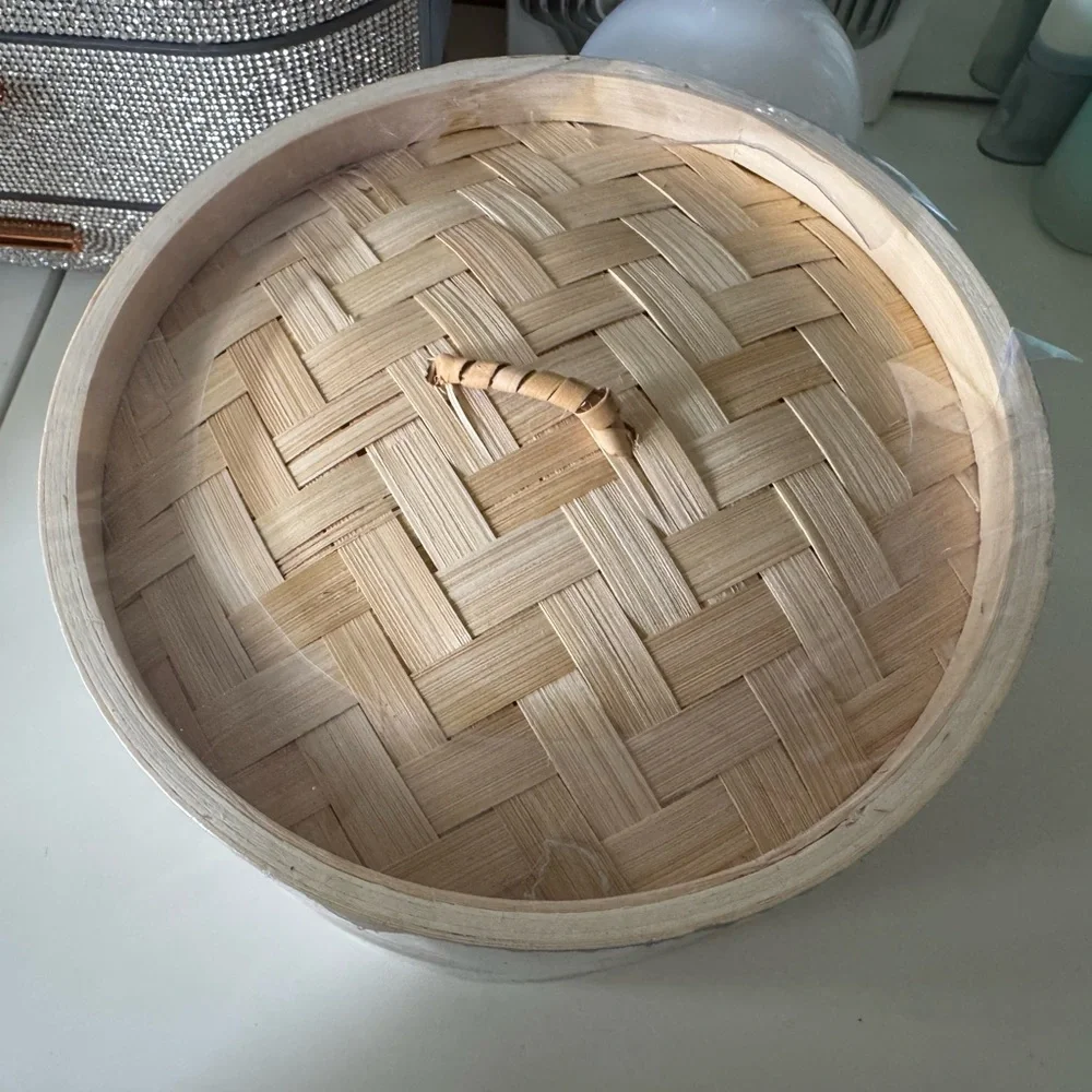 Berghoff Worldwide Bamboo Steamer Basket (7 Inch Diameter)